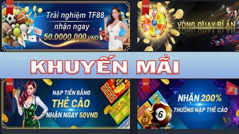 Tổng Hợp Khuyến Mãi TF88 Hấp Dẫn Nhất